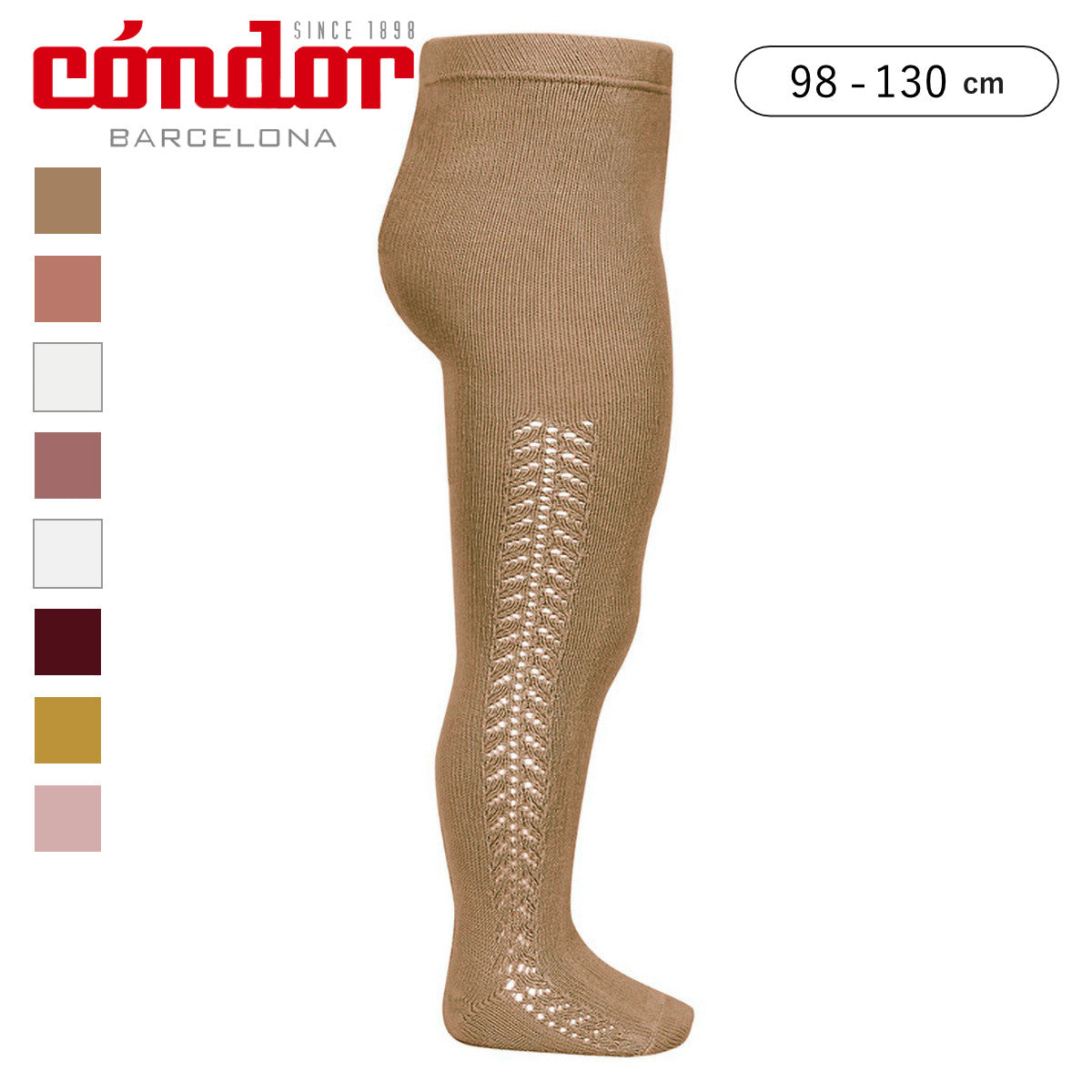 サイド オープンワークタイツ 98～130cm カラー2 – 【公式】cóndor