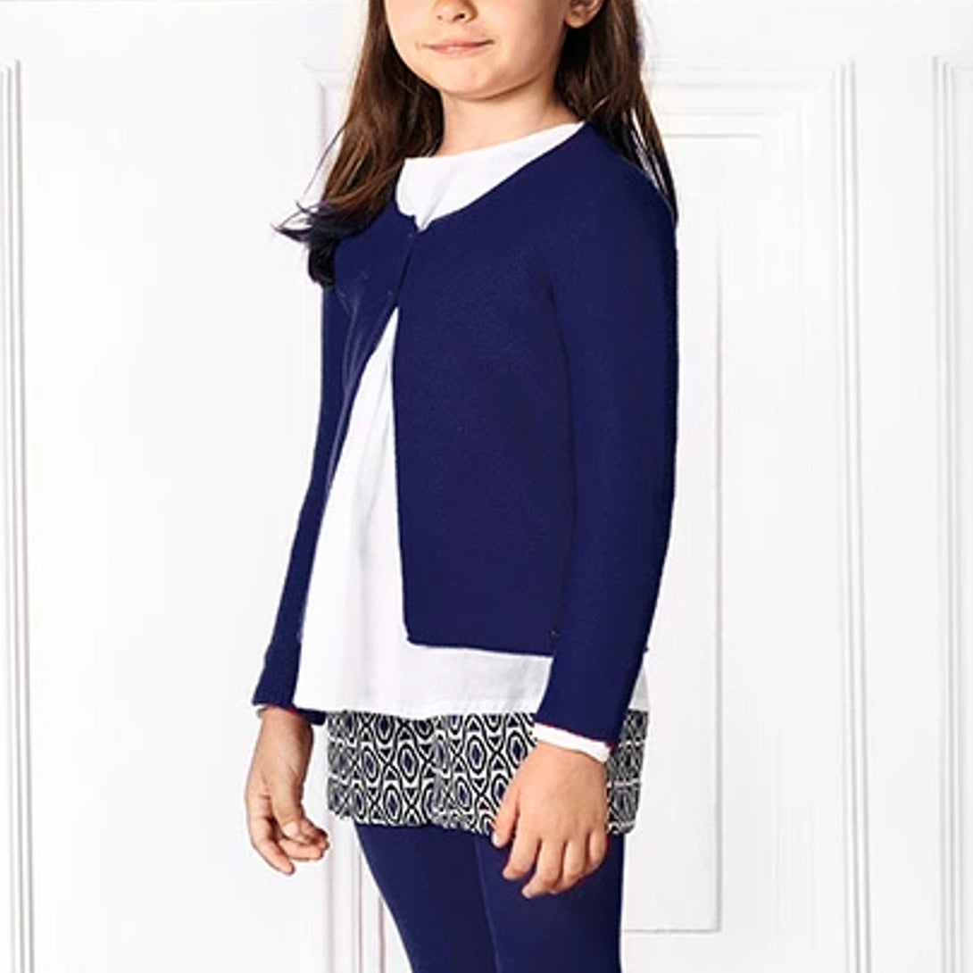 ガーターステッチカーディガン（GarterStitchCardigan）6～12ヶ月