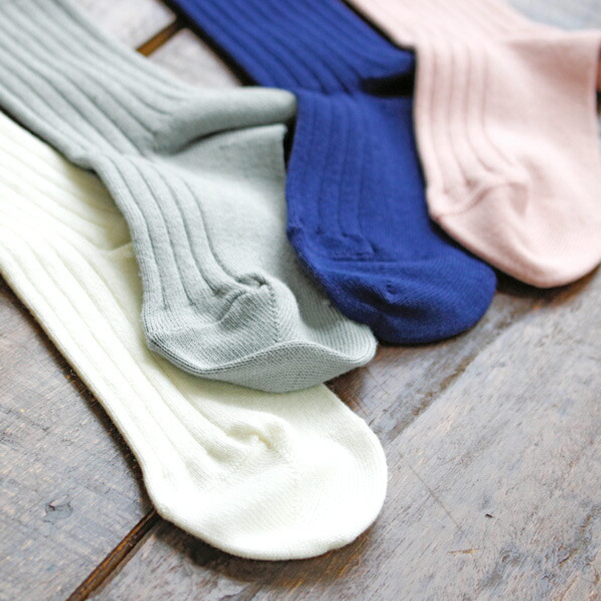 リブ　ショートソックス（RibShortSocks）6ヶ月～12ヶ月