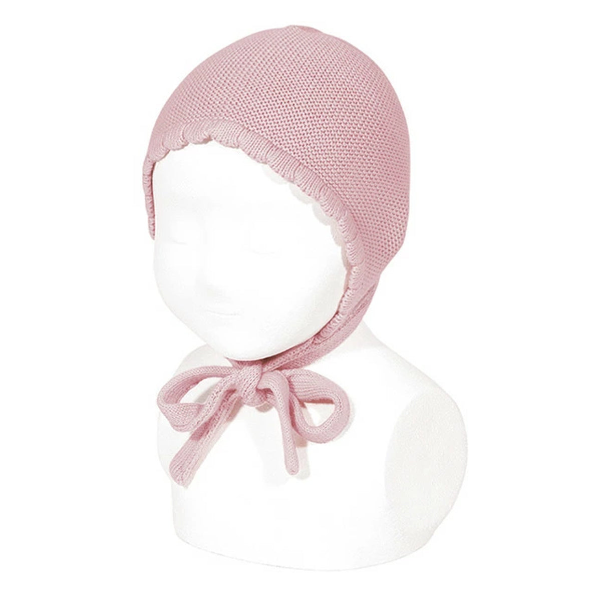 Luxmira　Coquille ボンネット ガータースティッチ ボンネット（Garter Stitch Bonnet）18ヶ月