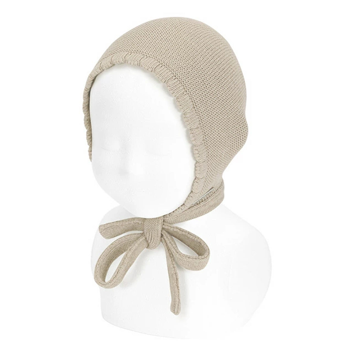 ガータースティッチ ボンネット（Garter Stitch Bonnet）18ヶ月