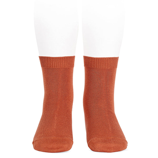 ベーシックプレーンステッチショートソックス7～8歳用（Basicplainstitchshortsocks）
