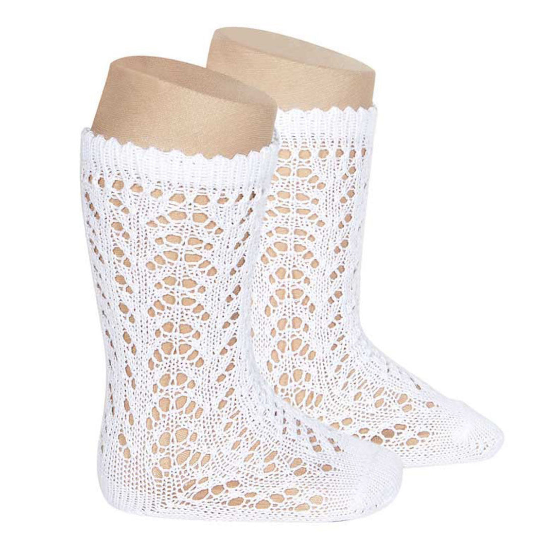 パール オープンワーク ニーソックス（Perle openwork knee socks） 8～11歳