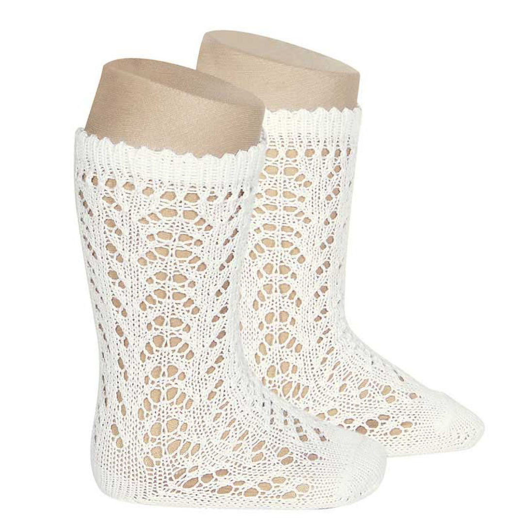 パール オープンワーク ニーソックス（Perle openwork knee socks） 8～11歳