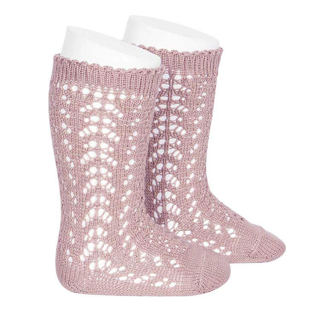 パール オープンワーク ニーソックス（Perle openwork knee socks） 8～11歳