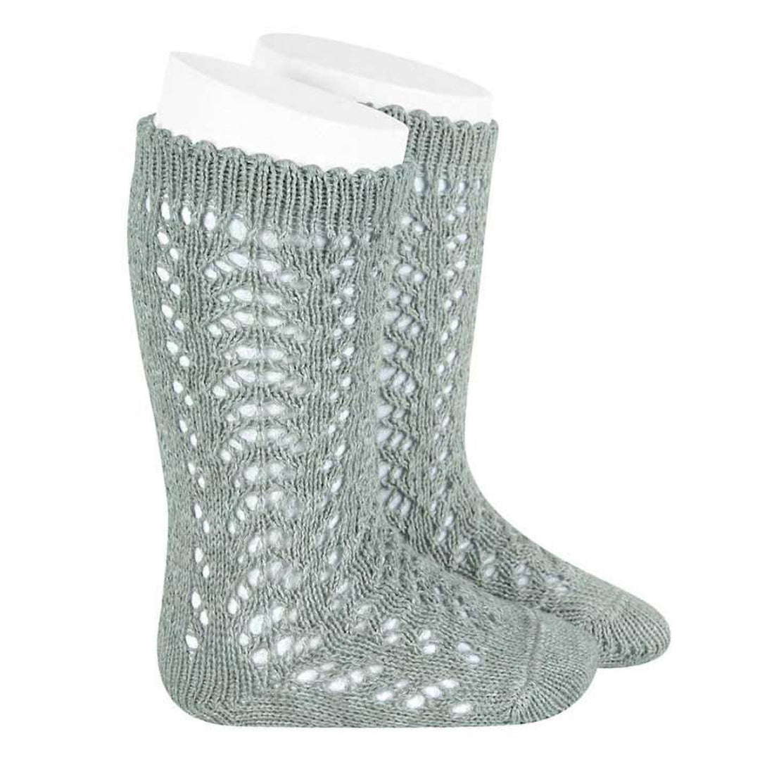 パール オープンワーク ニーソックス（Perle openwork knee socks） 8～11歳