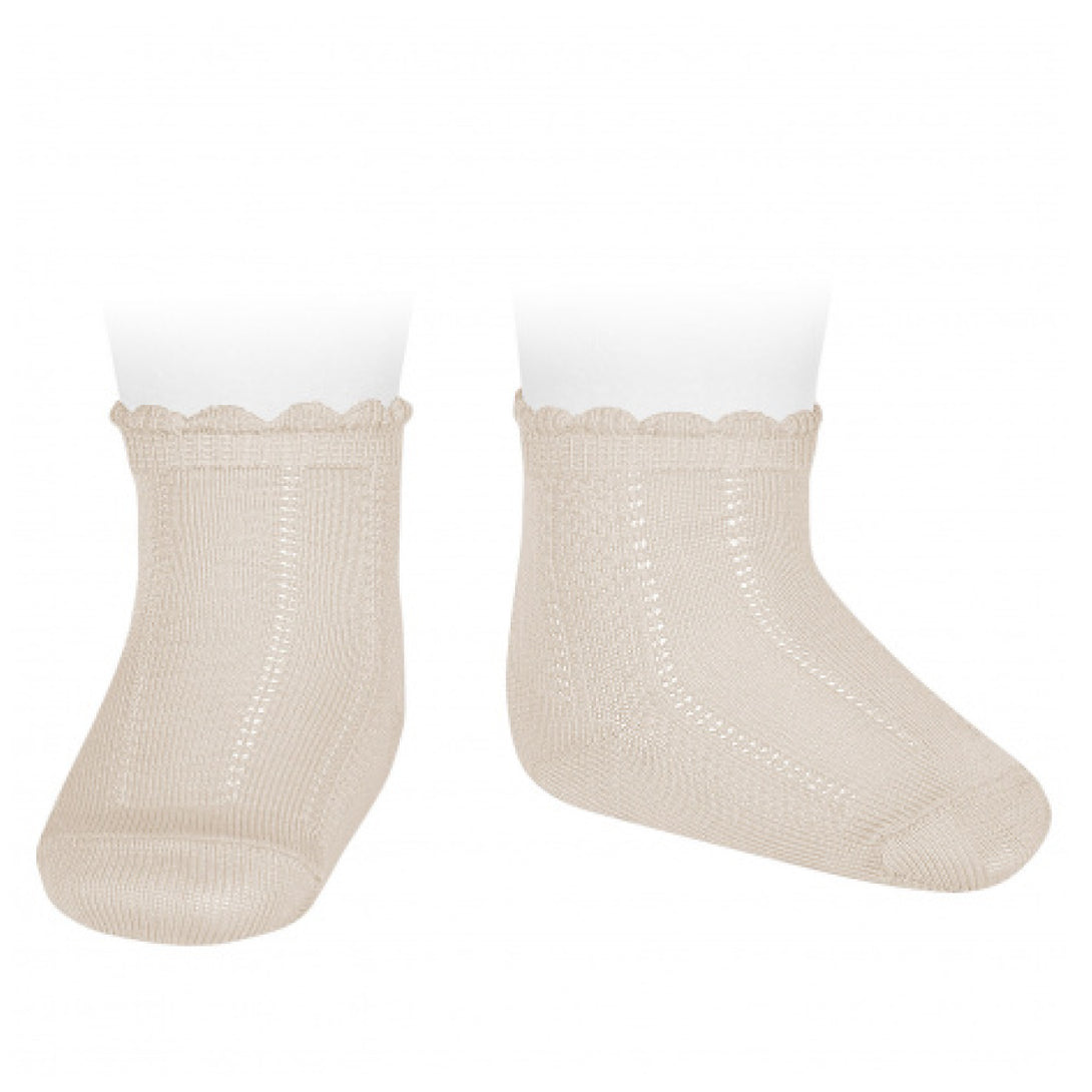 パターンショートソックス（Pattern short socks） 3～6歳