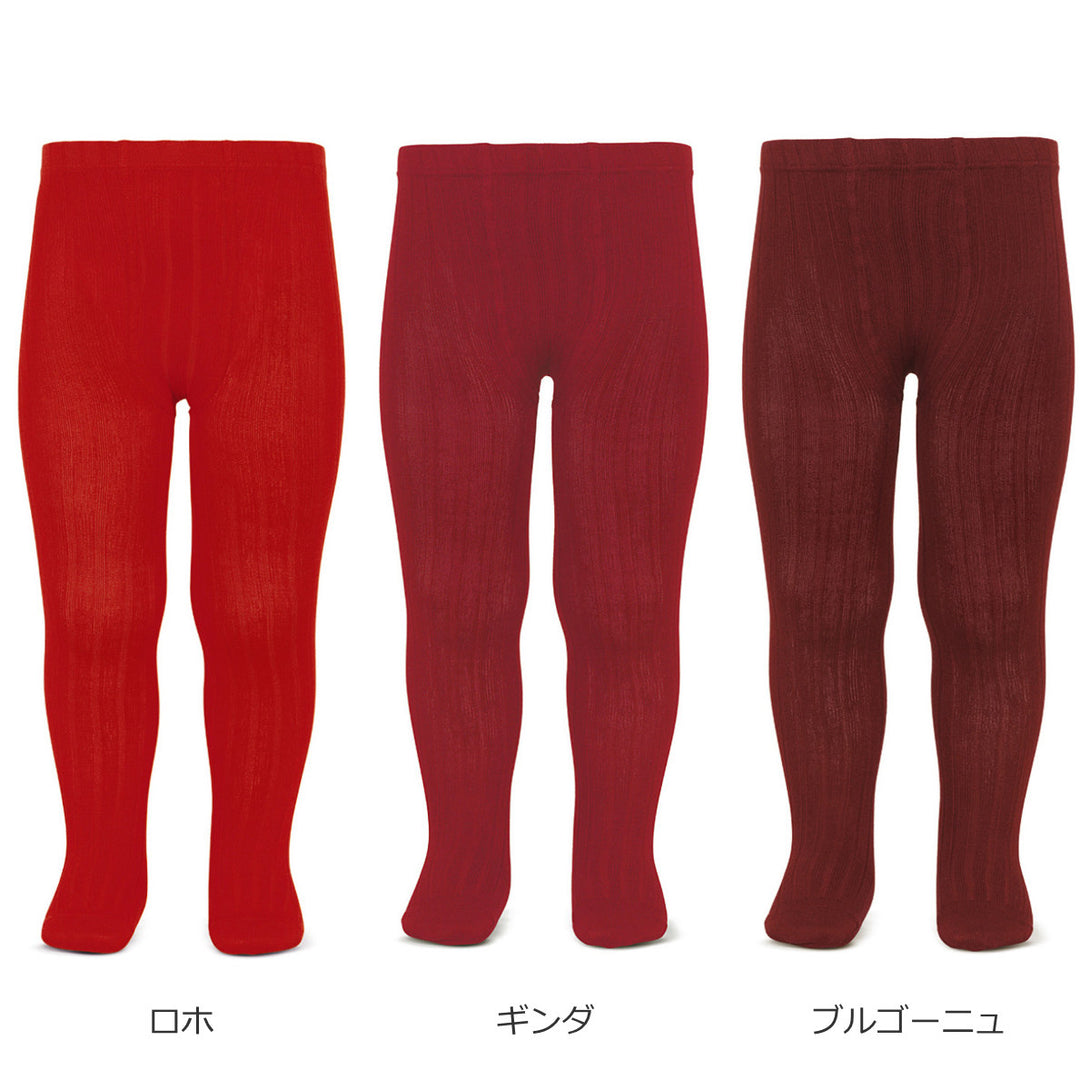 ベーシックリブタイツレディースS～Lカラー2