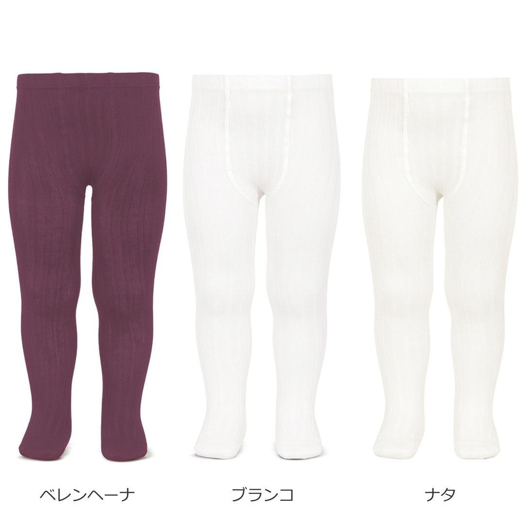 ベーシックリブタイツレディースS～Lカラー2