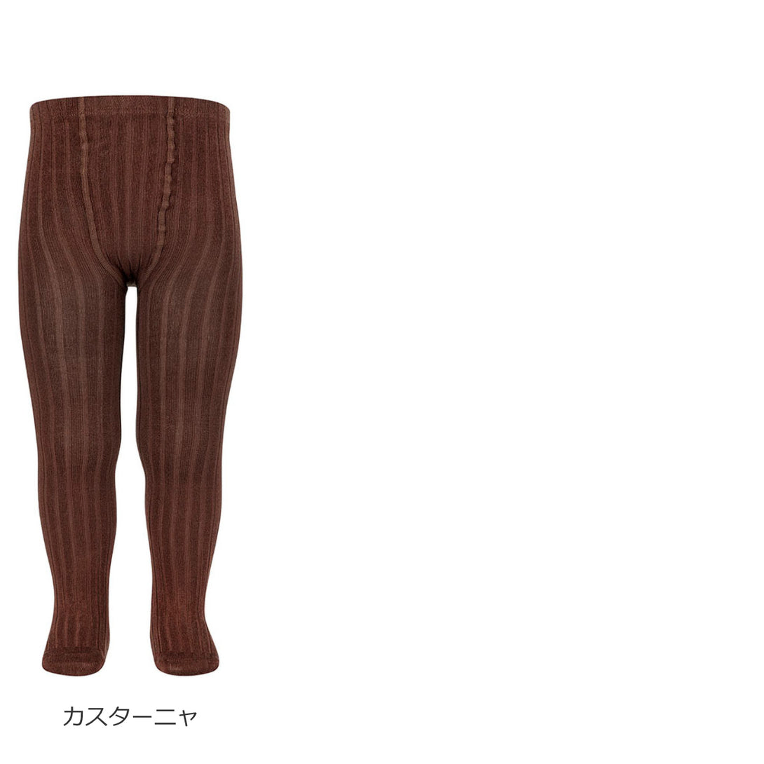 ベーシックリブタイツレディースS～Lカラー3