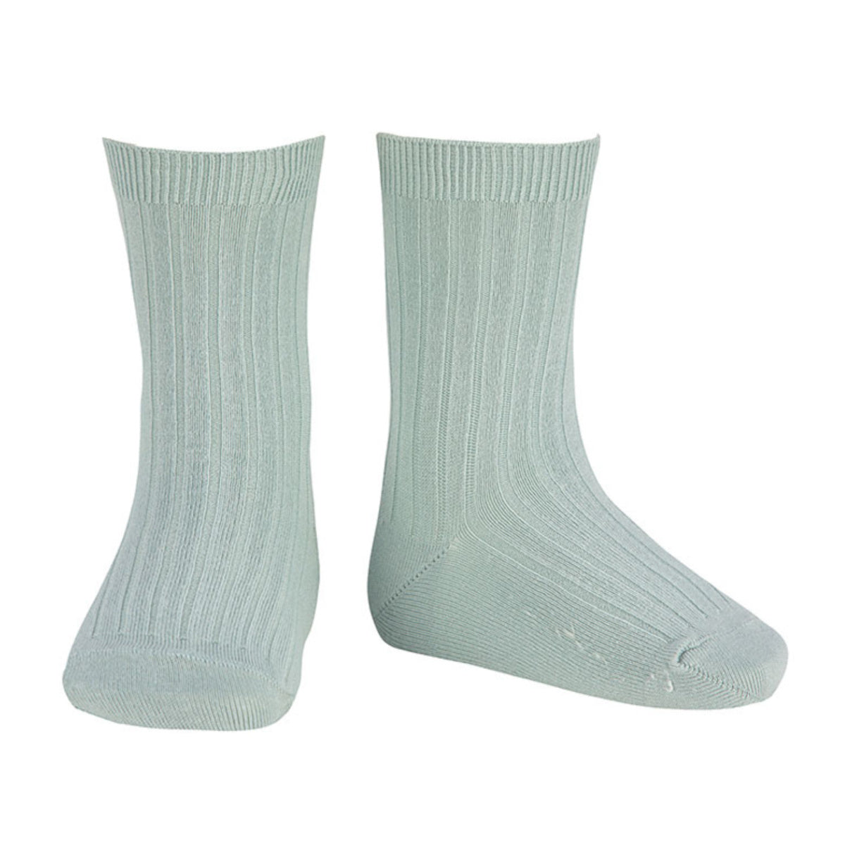 ベーシックリブショートソックス24.5～25.5cmカラー1