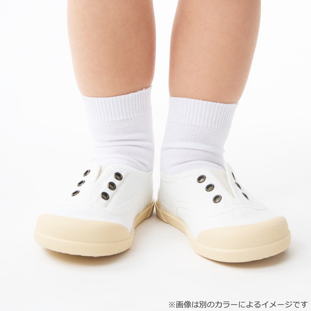 プレーンショートソックス9.5～13.5cmカラー1