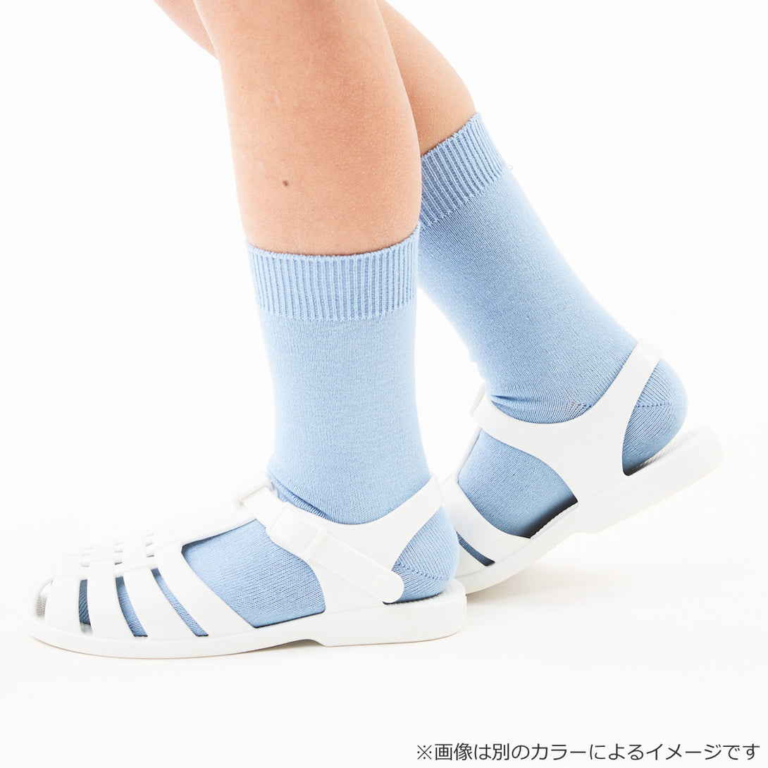 プレーンショートソックス9.5～13.5cmカラー1