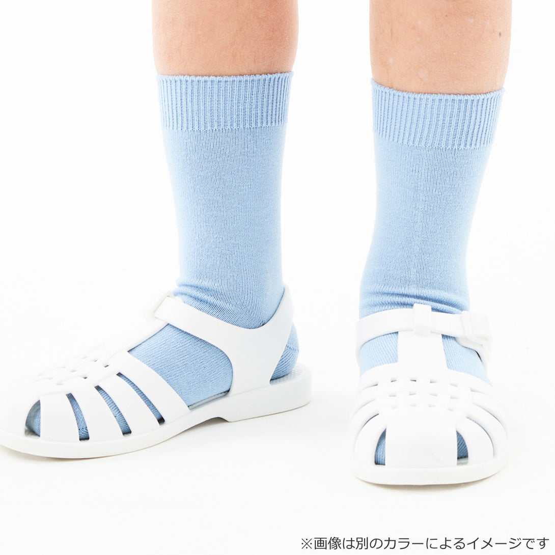 プレーンショートソックス9.5～13.5cmカラー1