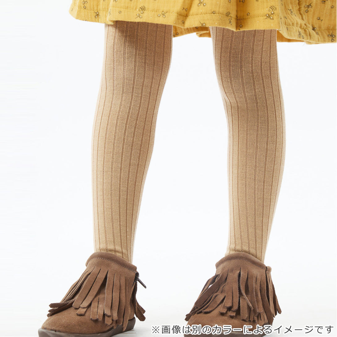 ベーシックリブタイツ95～142cmカラー2