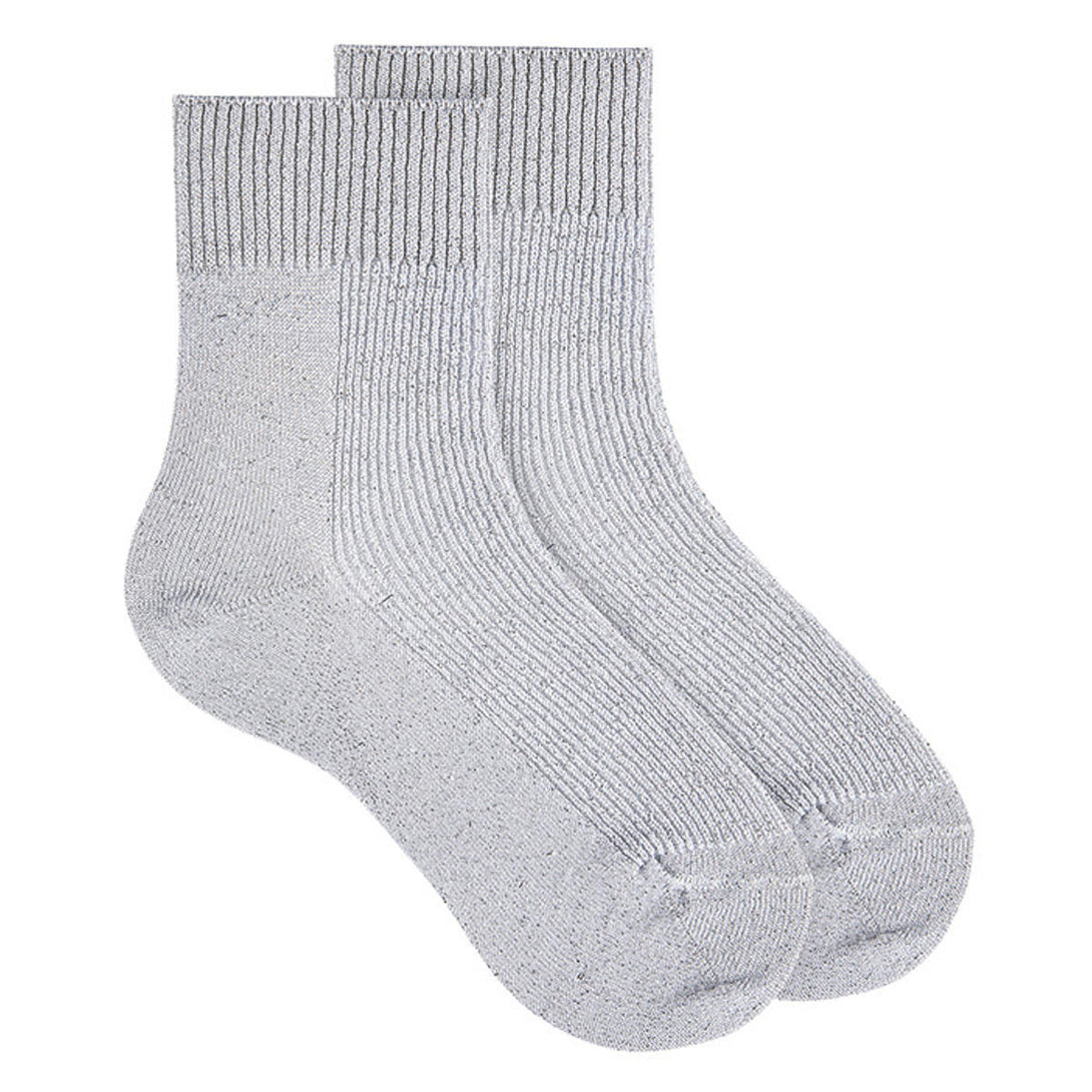 リブソックスメタリックヤーン14.5cm～22.5cm