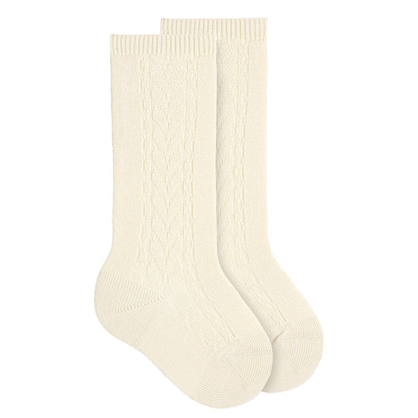 サイドパターンニーソックス9.5～13.5cm