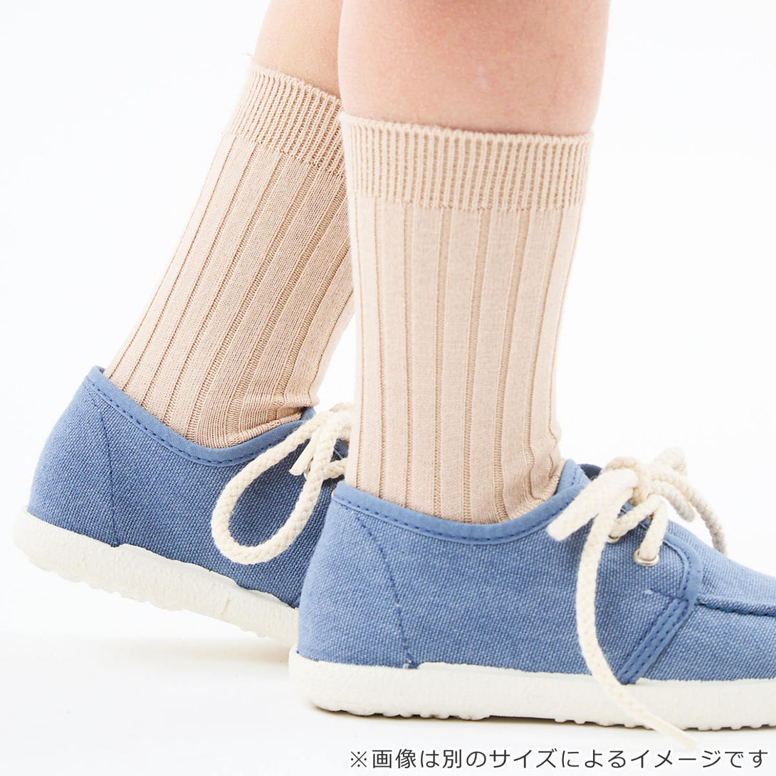 バンブーリブショートソックス9.5～13.5cm